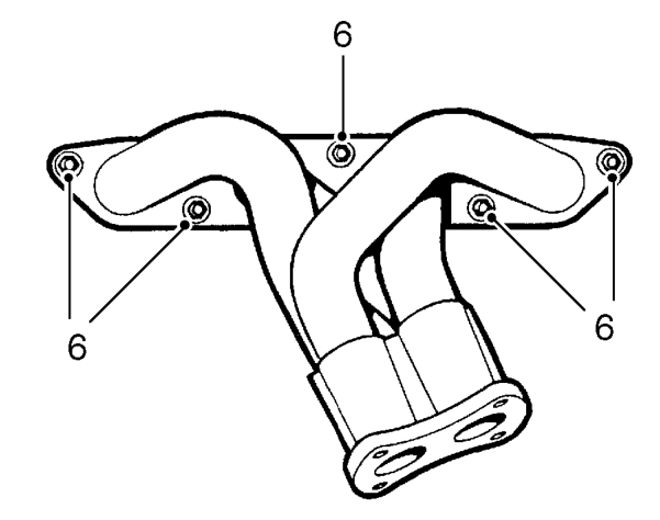 Exhaust manifold gasket - ’k’ series with air conditioning – Release heated oxygen sensor multiplug from bracket. Disconnect multiplug.