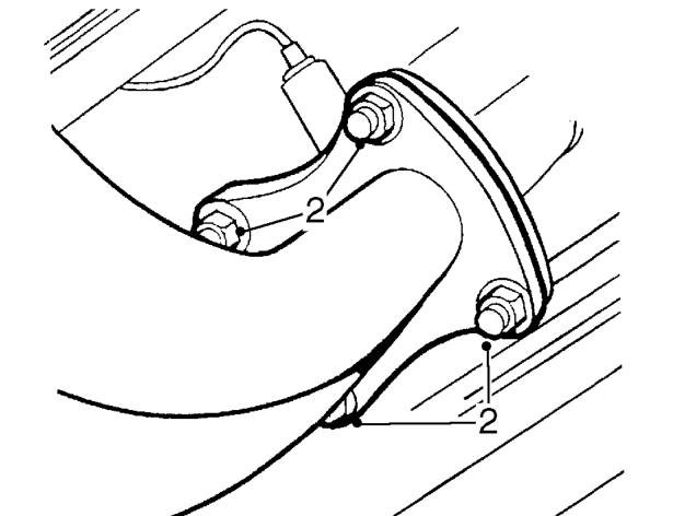 Front pipe to manifold gasket - ’k’ series – Raise front of vehicle.