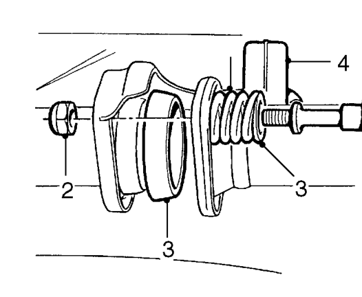 Intermediate pipe - ’d’ series – Raise vehicle on 4 post ramp.