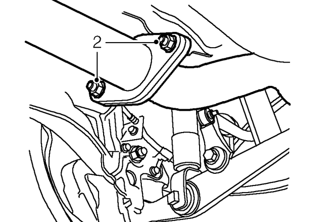 Intermediate pipe - ’t’ series – Raise vehicle on 4 post ramp.