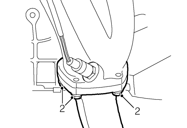 Exhaust manifold gasket - ’t’ series without air conditioning – Disconnect battery earth lead.