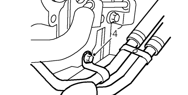Exhaust manifold gasket - ’t’ series without air conditioning – Release heated oxygen sensor multiplug from clip and disconnect multiplug.