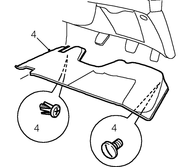 Clutch master cylinder - ’l’ series – Using tool 18G 1593 disconnect quick release connector connecting 2 halves of clutch hydra