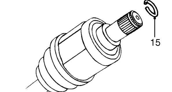 With an assistant carefully pulling hub assembly outwards, use tool 18G 1578 , to release 