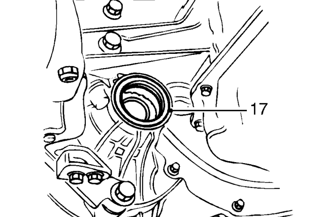 Secure drive shaft clear of gearbox for access.