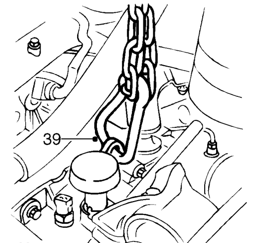 Remove flywheel rear cover plate.