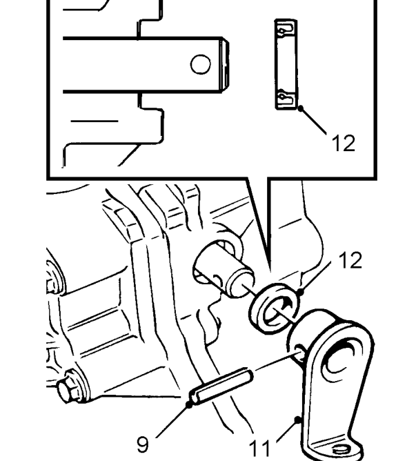 Remove damper fork.