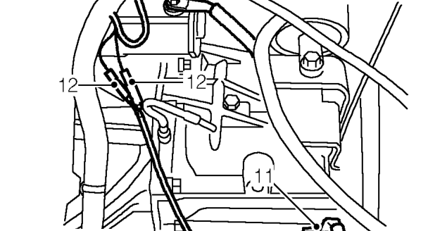 Gearbox - ’l’ series – Compress push rod and release cylinder from bracket. Position cylinder aside.