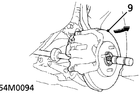 Differential rh oil seal - ’t’ series – Insert 18G 1578 between drive shaft housing and gearbox to disengage drive shaft circlip f