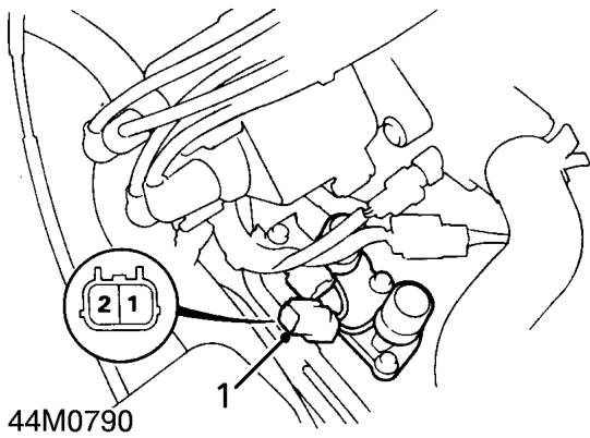 Lock-up control solenoid valves - check winding resistance – Check following for correct operation: Selector indicator lamps Lock-up control solenoid v