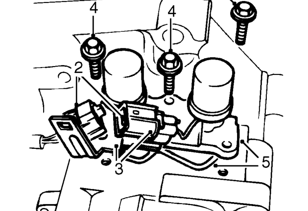 Lock-up control solenoid – Clean solenoid and surrounding area.