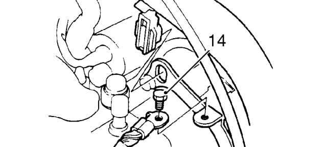 Automatic gearbox &amp; converter - up to 97.5 my – Disconnect multiplug from speed sensor.