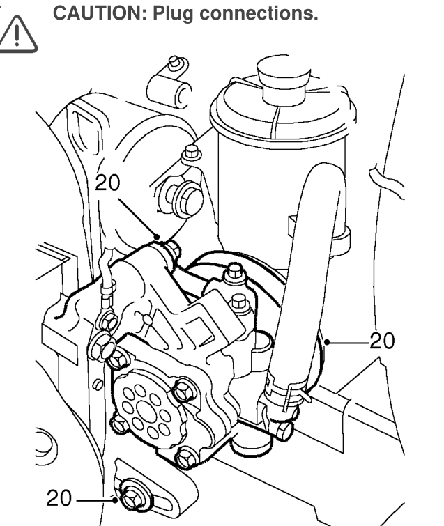 Release clips and disconnect both fluid cooler hoses from gearbox pipes.