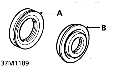 Models with ’t’ series engine and pg1 gearbox only – Ensuring drive shaft is kept horizontal, insert drive shaft into differential and push ful