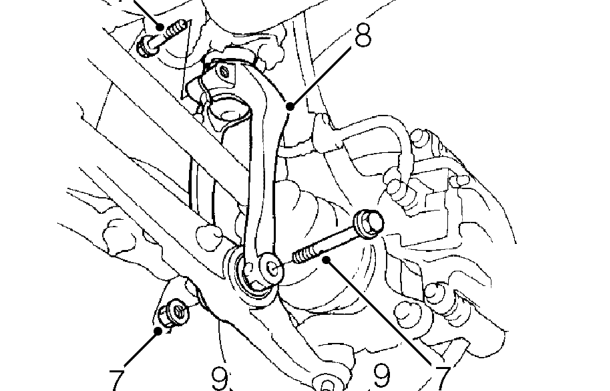 Drive shaft - ’l’ series – With an assistant depressing brake pedal, remove and discard drive shaft nut.