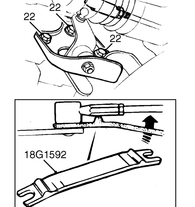 Release front pipe from manifold and tie aside. Remove and discard manifold gasket.