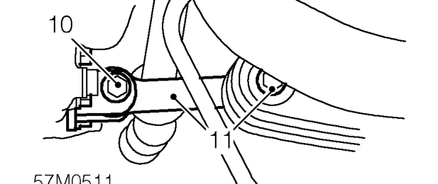 Power steering rack - ’l’ and ’t’ series – Remove road wheel(s).