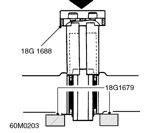 Bushes - front lower arm – Remove front lower arm assembly. See this section.