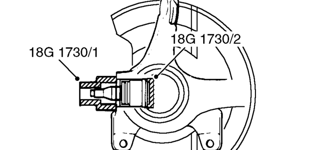 Remove spring clip securing boot on new ball joint and remove boot.
