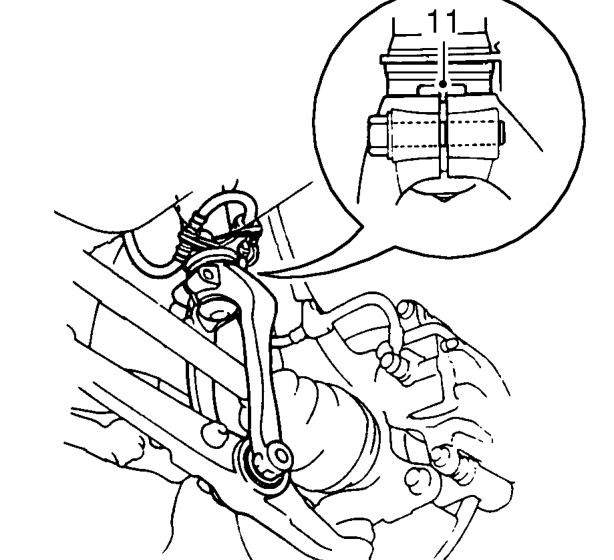 Fit and align spring and damper assembly to vehicle and fit top mounting nuts, DO NOT tigh