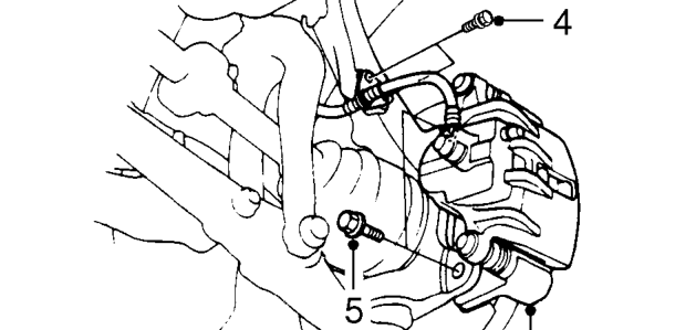Front hub bearings – Remove drive shaft nut.