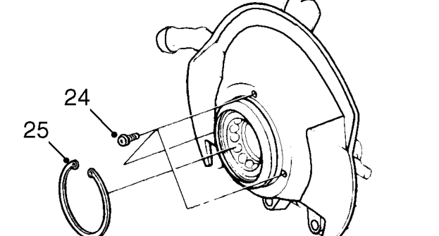 Using tool 18G 2 and thrust pad 18G 1390 withdraw inner track from drive flange.