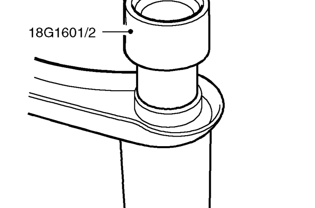 Rear upper arm inner bush – Remove upper arm. See this section.