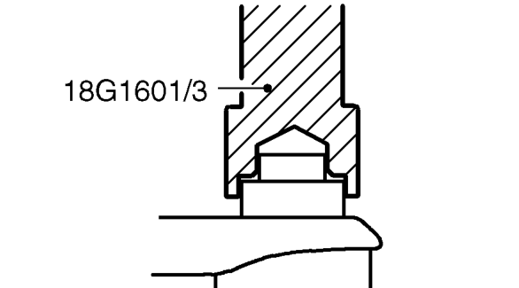 Compensator arm bushes – Repeat operations to remove second bush.