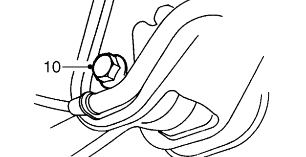 Support lower arm on jack against spring tension.