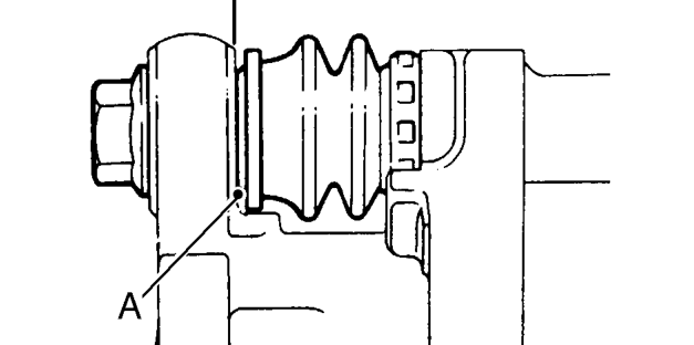 Fit caliper over pads.