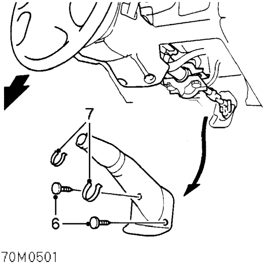 All models – Remove 3 screws and remove lower cover.