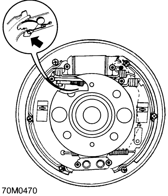 Check wheel cylinder pistons for freedom of movement.