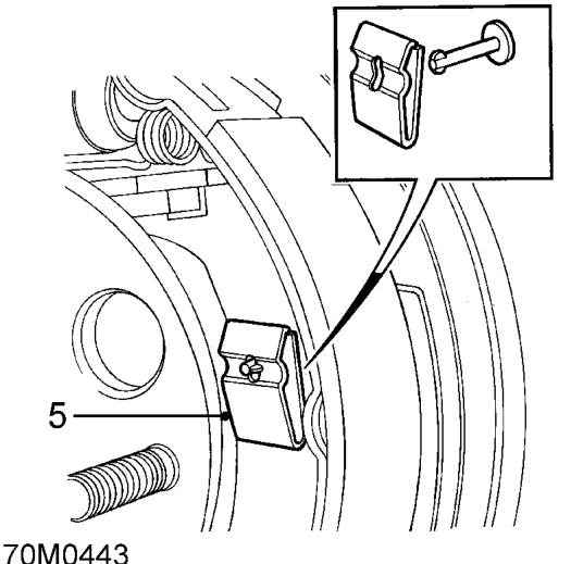 Rear wheel cylinder – Remove rear brake drum. See this section.