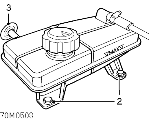 Lhd models – Disconnect battery earth lead.