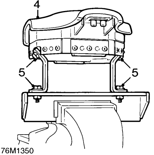 Deployment of driver airbag module – Position tool SMD 4082/2 in vice, ensuring that vice jaws grip tool above bottom flange to