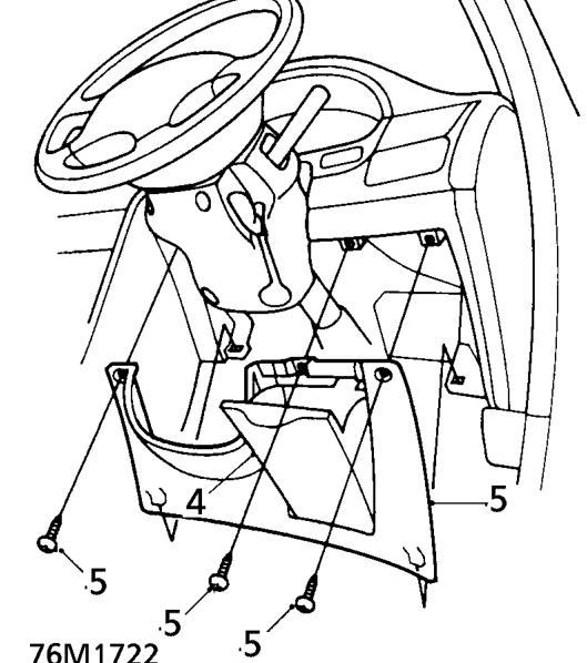 Rotary coupler ’d’ series - up to 97.5my – Remove 3 screws, carefully separate and remove column lower and upper covers.