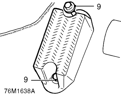Airbag harness ’d’ series – Remove RED safety connector from access panel and fit to drivers airbag module multiplug.