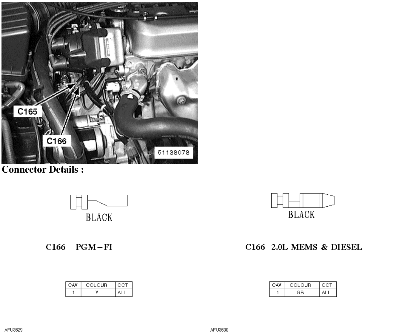 Description : REVERSE LAMP SWITCH (PGM-FI) Location : Front bumper LH side Photo Location 