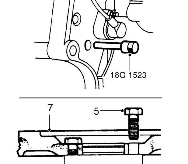 Flywheel – Remove clutch assembly. See CLUTCH, Repairs.