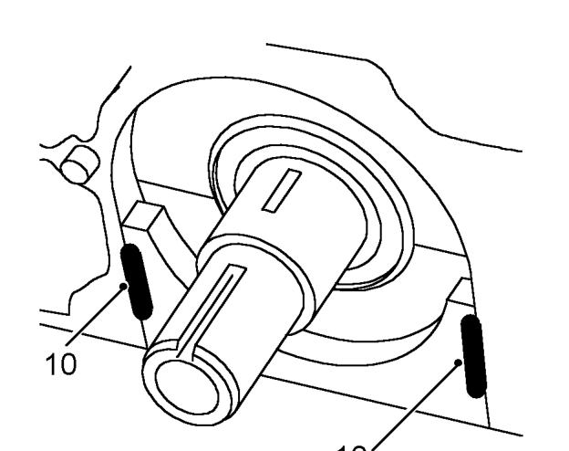 All models – Fit Woodruff key to crankshaft.