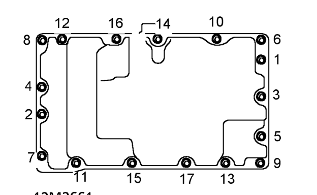 Remove clip and disconnect vacuum pump oil return hose from adaptor on sump.
