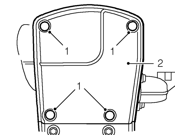Camshaft timing belt upper front cover – Service repair no - 12.65.41
