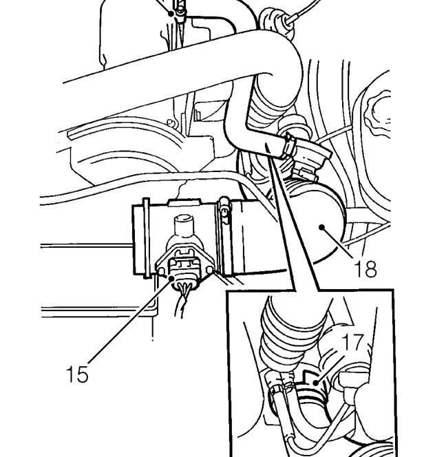 All models – Remove nut securing battery lead to starter solenoid.