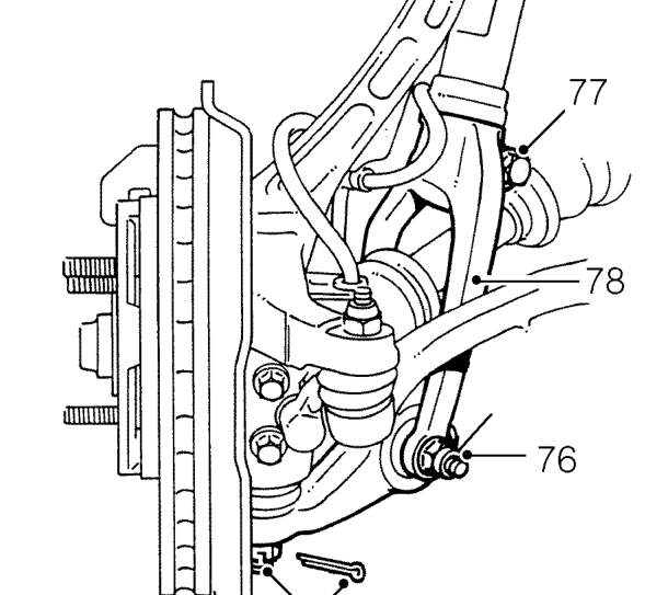 All models – Tie selector rod and steady bar aside.