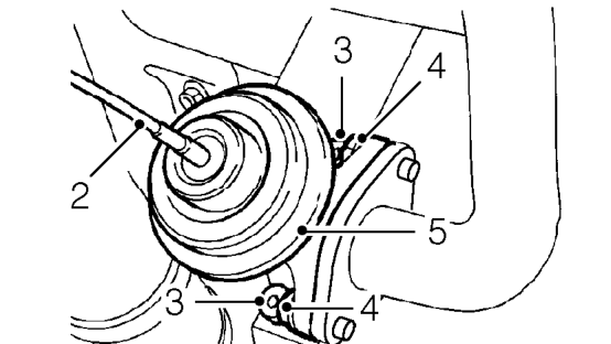 Egr valve - ’l’ series – Remove engine acoustic cover. See BODY, Exterior fittings.