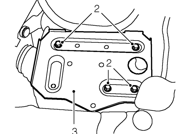 Air cleaner – Remove battery. See ELECTRICAL, Repairs.