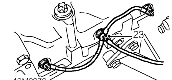 Remove tool 18G 1512 from drive gear.