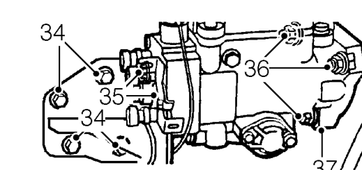 Caution: plug the connections. – Repeat above procedure to remove injector pipes No. 3 and No. 4.