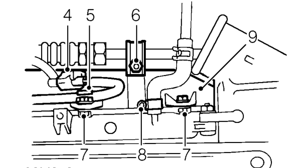 Radiator cooling fan - lh – Remove intercooler hose.