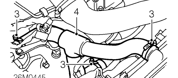 Coolant pump – Drain cooling system. See Adjustments.